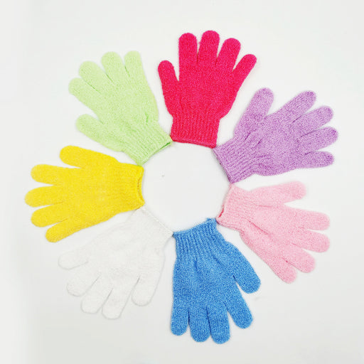 Guantes con fibra para limpieza