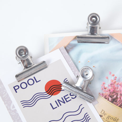 Clip de acero inoxidable 3 uds.