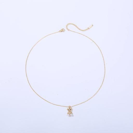 Collar de oso sentado