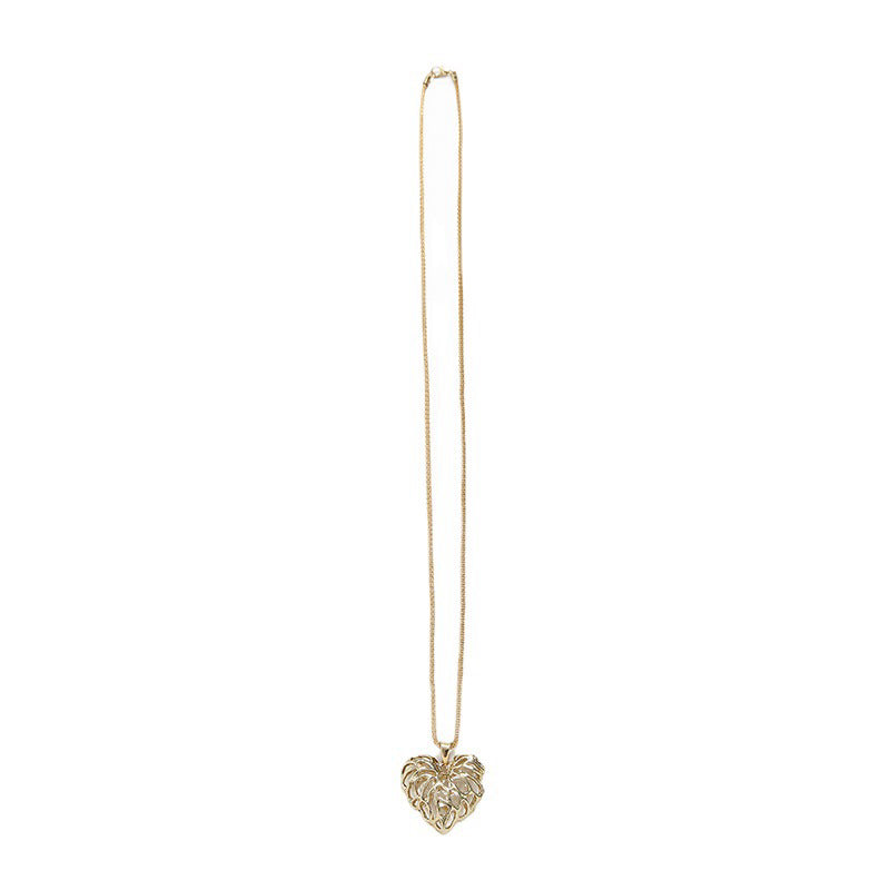 Dije de corazón con cadena