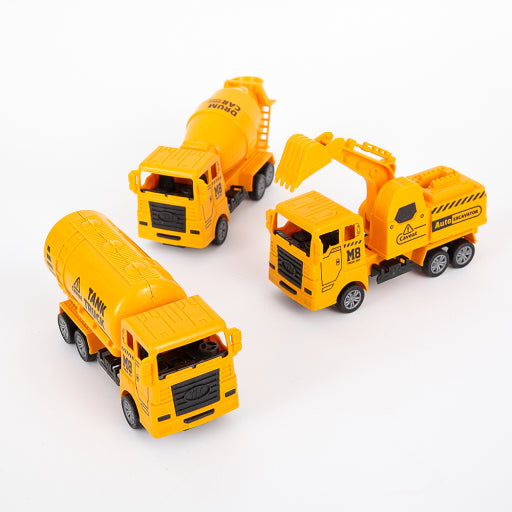 Coche de juguete de ingeniería.