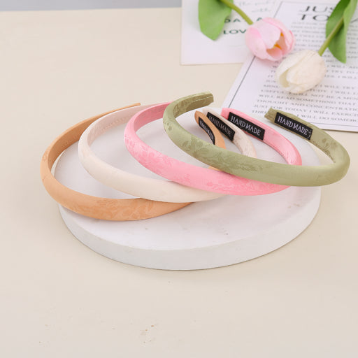 Diadema de tela fina de esponja