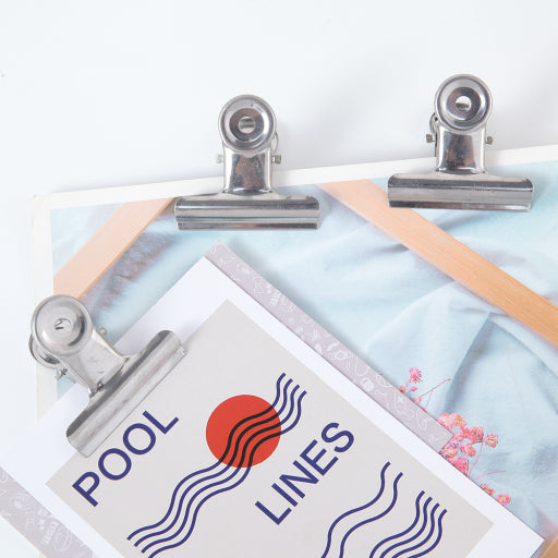 Clip de acero inoxidable 3 uds.