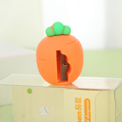 Sacapuntas de zanahoria