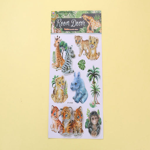 stickers pintado de animales