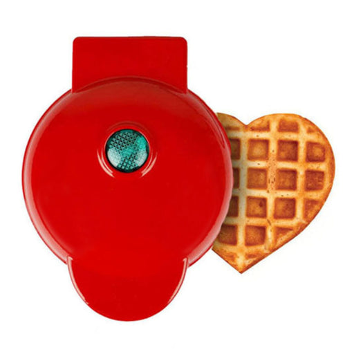 Wafflera en forma de corazón