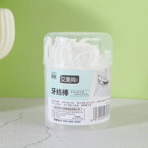 Caja redonda de hilo dental (50)