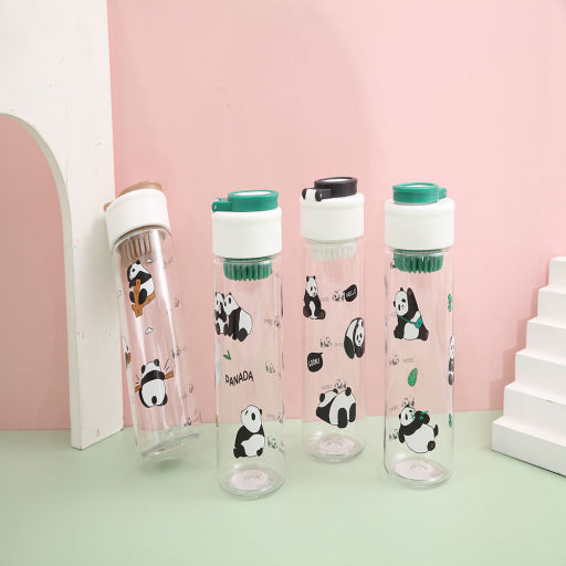 Vaso de Plástico Lindo Panda (500ml)