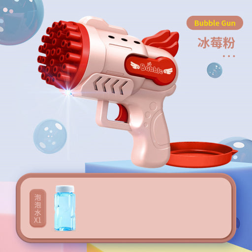 Pistola de burbujas