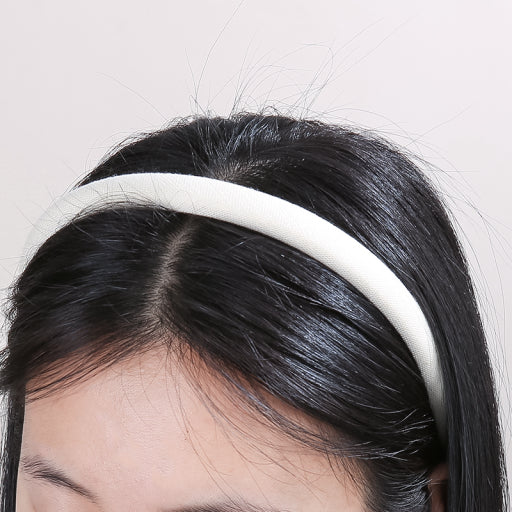 Diadema de tela fina de esponja