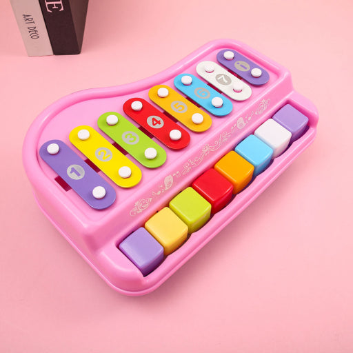 Piano de golpeteo manual de ocho tonos 2 en 1