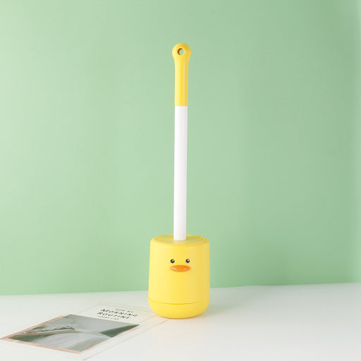 Escobilla de baño de pato de yema de huevo de pared