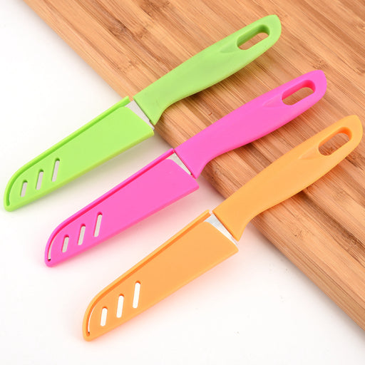 Cuchillo con protector para cocina