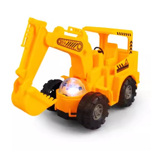 Tractor con luces