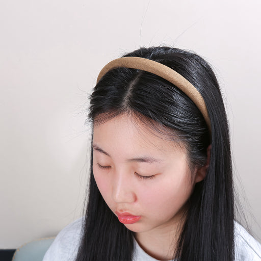 Diadema de tela fina de esponja