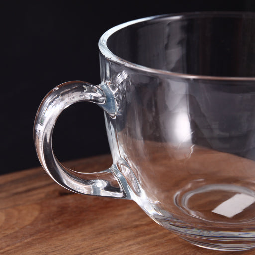 Juego de seis piezas de taza de leche grande