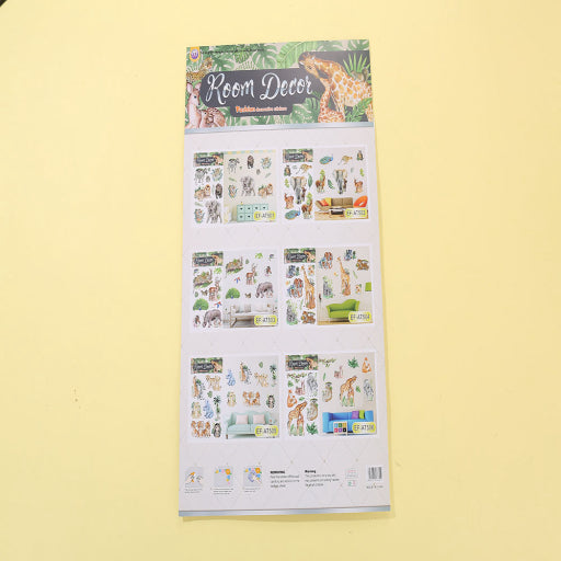 stickers pintado de animales