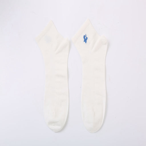 Calcetines de hombre de malla con bordado de estrellas