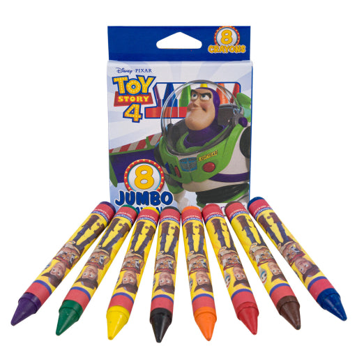 Crayones Gigantes Toy Story De 8 Quilates