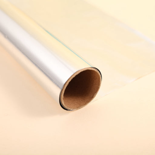 Papel de aluminio - plata