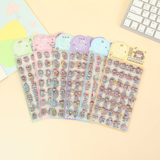 Pegatina de patrón pequeño Zhizhi