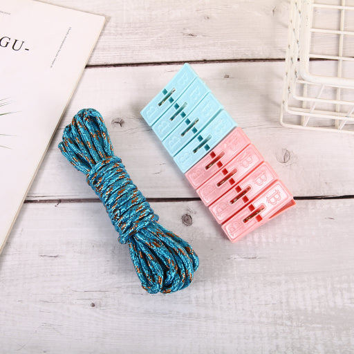 Clip resistente al viento con tendedero.
