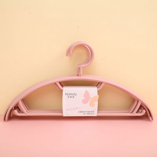 Percha multifuncional de arco circular grande (5 piezas)