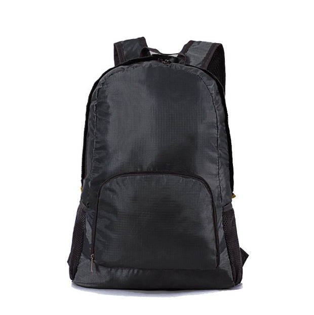 Mochila plegable de lona