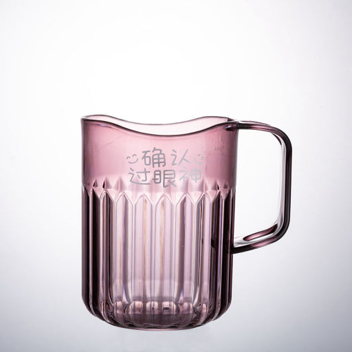 Vaso de enjuague bucal ondulado