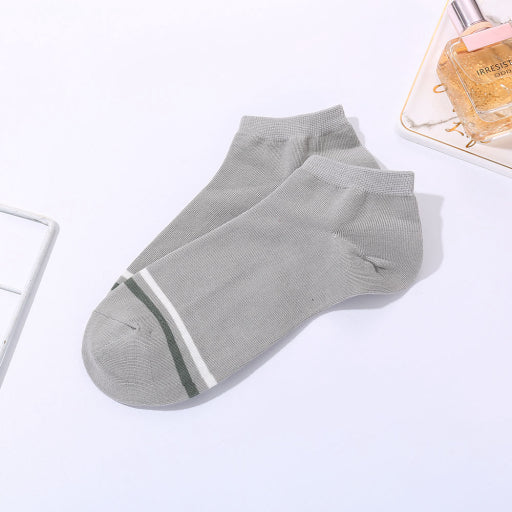 Calcetines náuticos de hombre a rayas (2 pares)