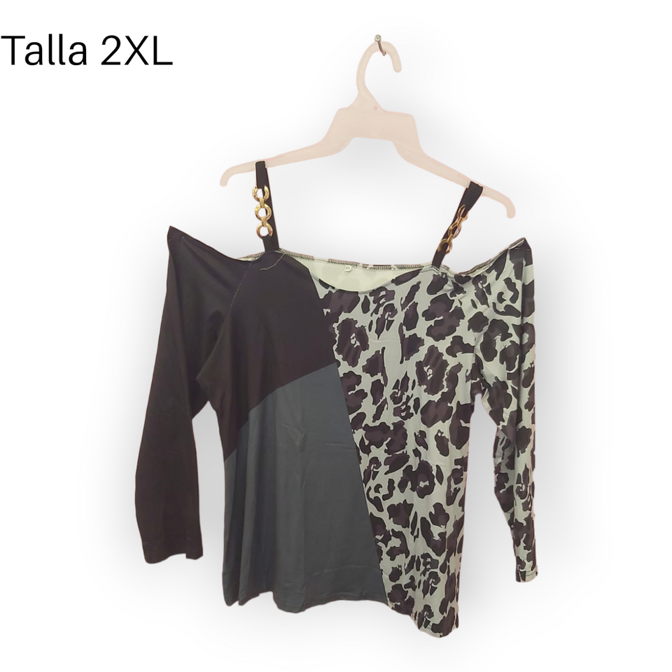 Blusa pieza unica (Talla 2XL)