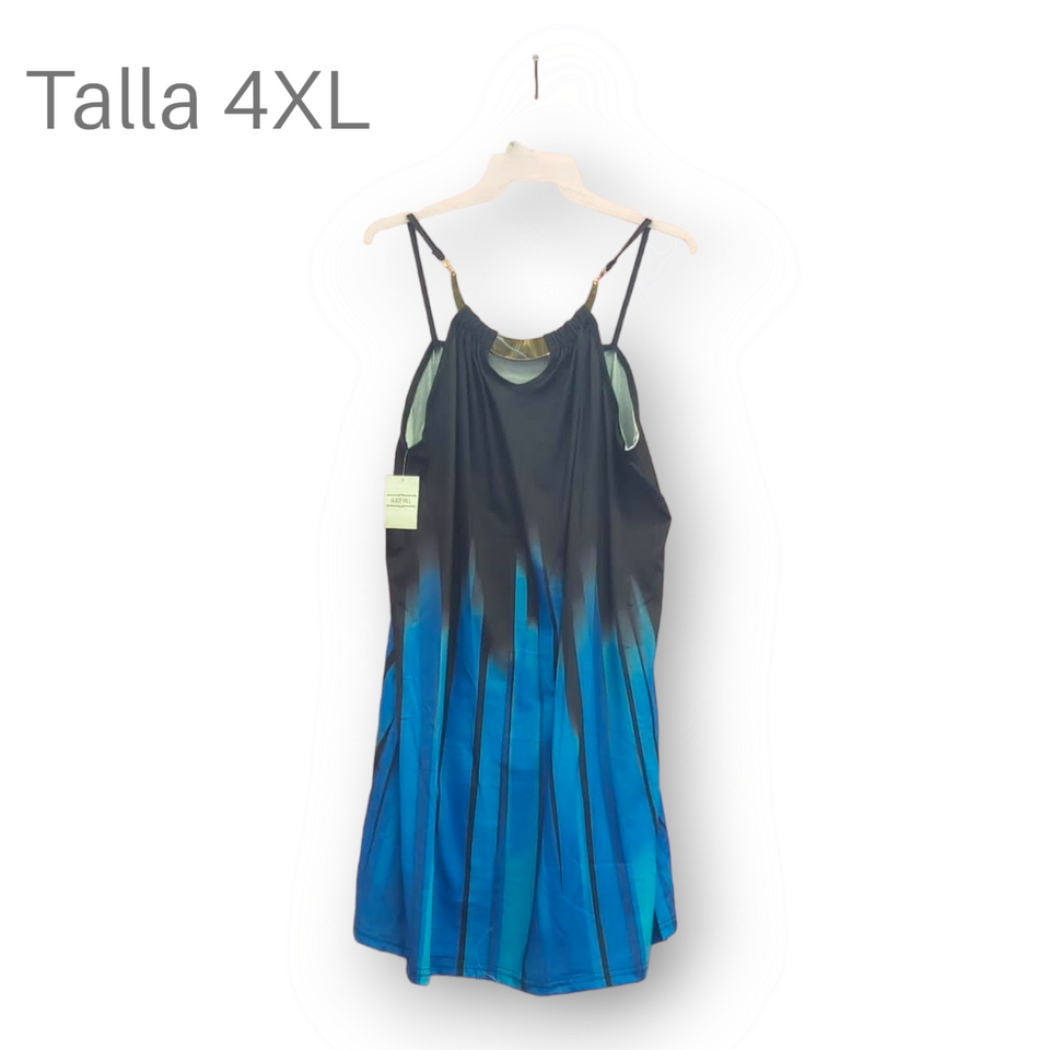 Vestido pieza unica (Talla 4XL)