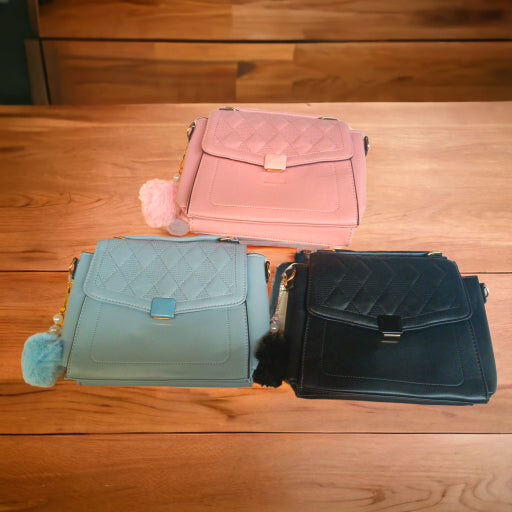 Bolsa cruzada con llavera