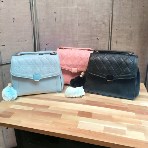 Bolsa cruzada con llavera