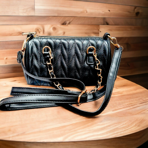 Bolsa cilíndrica con patrón